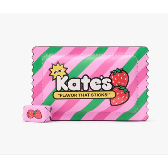 kate spade Handbags - Last 1 ‼️Kate Spade KK213 Bubble Gum 3D Small Card Holder Pink